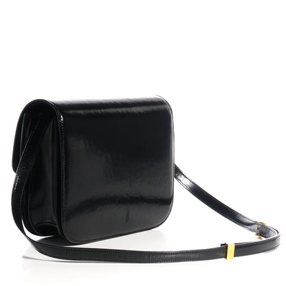 Celine Spazzolato Medium Box Shoulder Bag Black 3 of 8