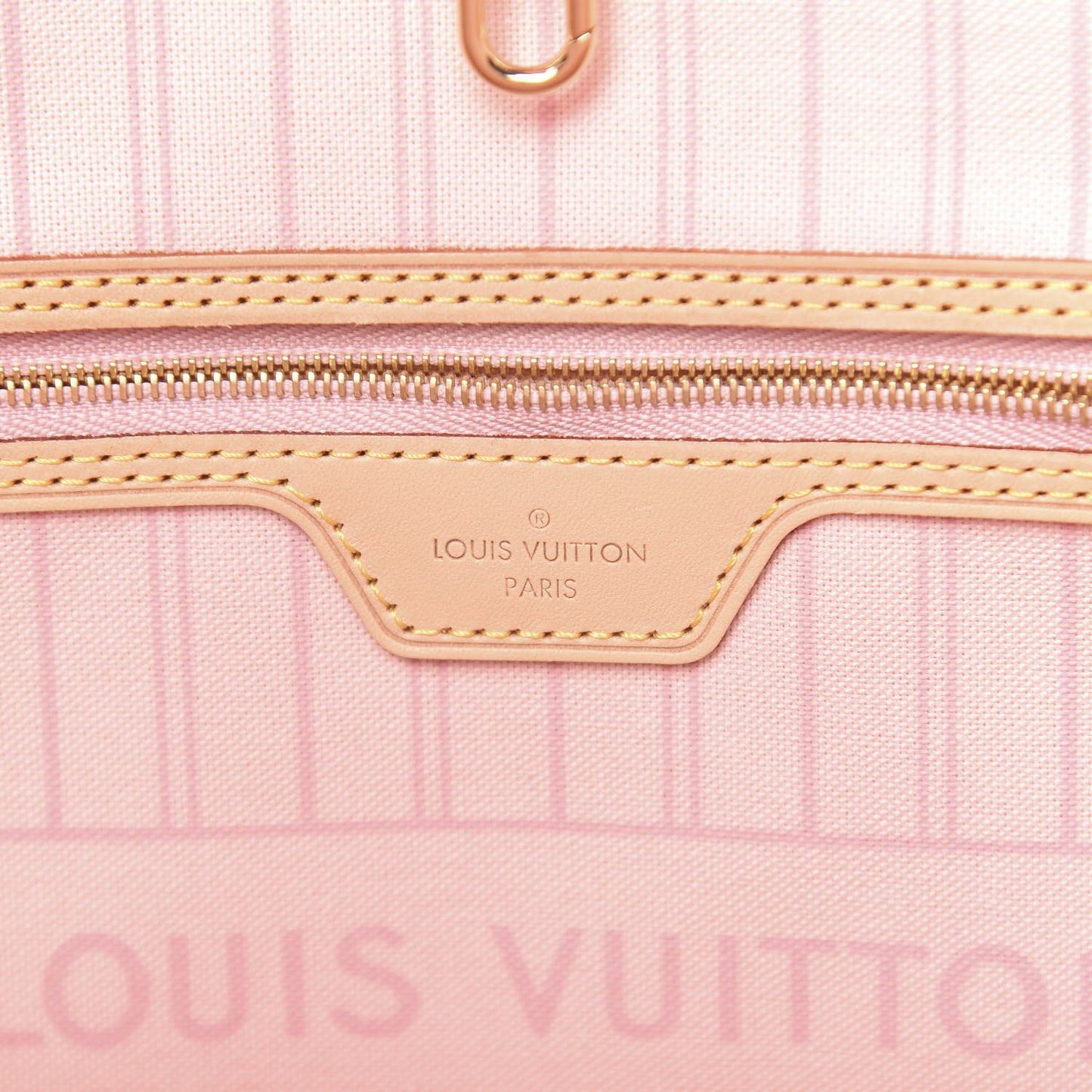 Damier Azur Neo Neverfull MM Rose Ballerine