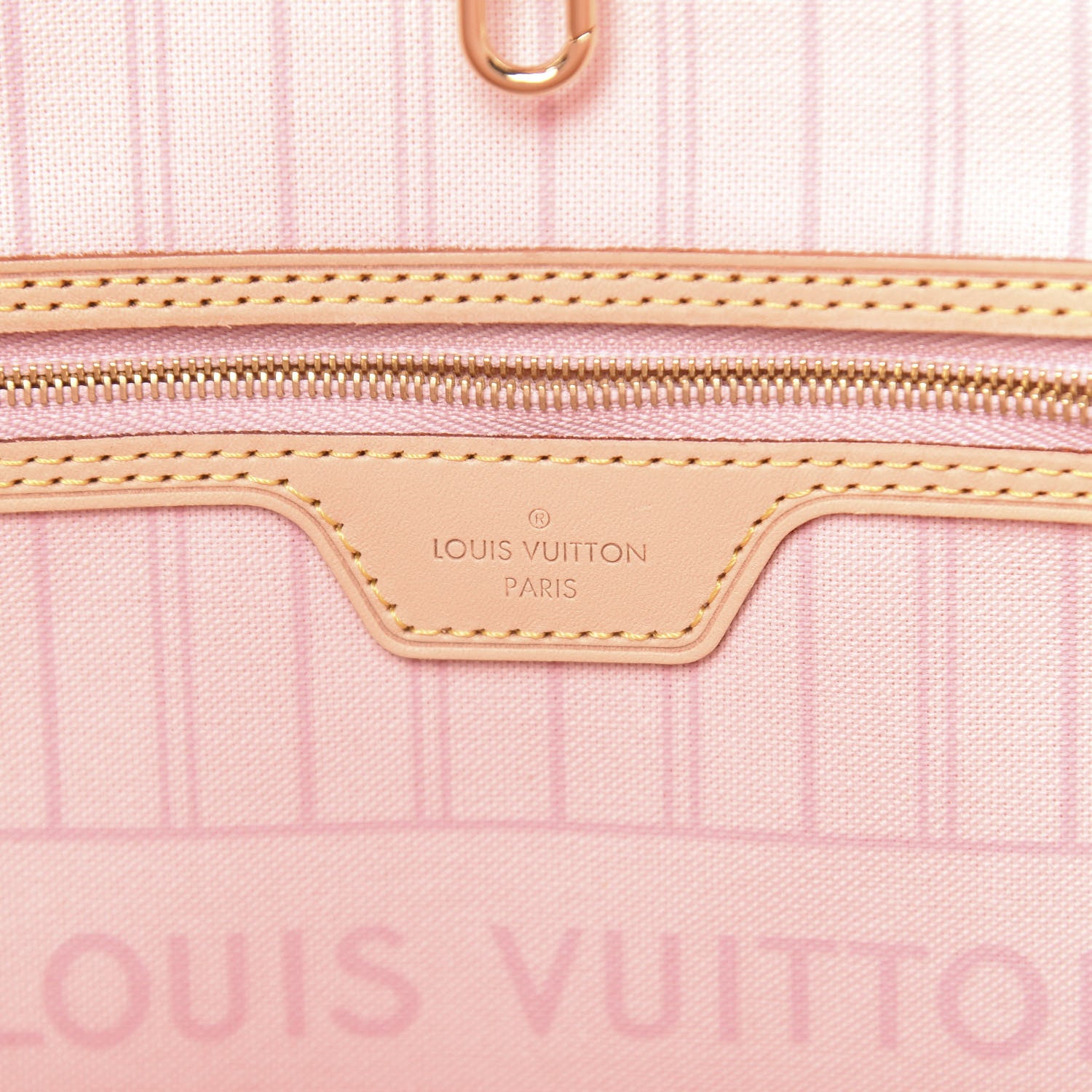 Louis Vuitton Damier Azur Neo Neverfull MM Rose Ballerine 6 of 12