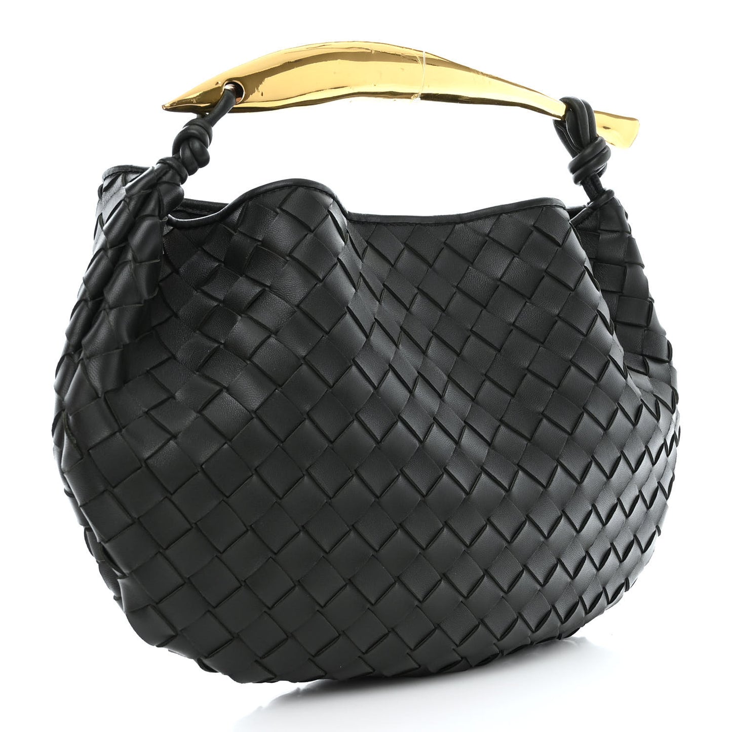 Nappa Intrecciato Sardine Bag Black