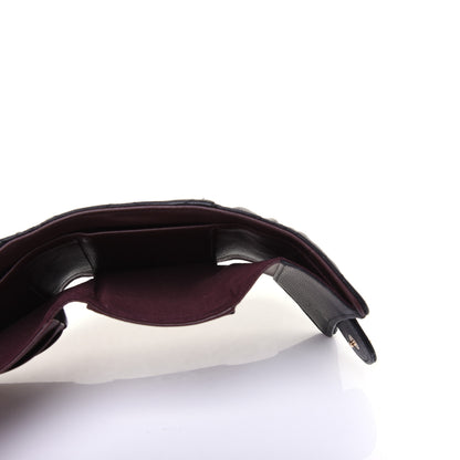 Chanel Caviar Quilted Compact Flap Wallet Black 12 of 13