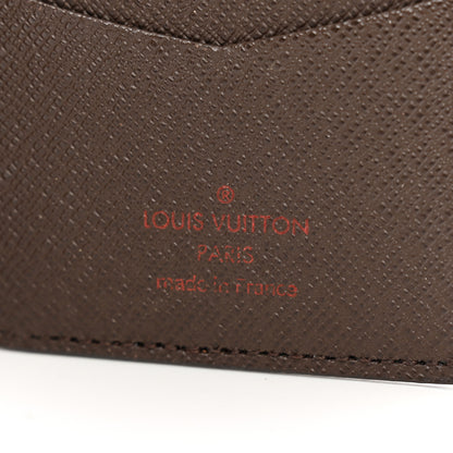 Louis Vuitton Damier Ebene Pocket Organizer NM 6 of 9