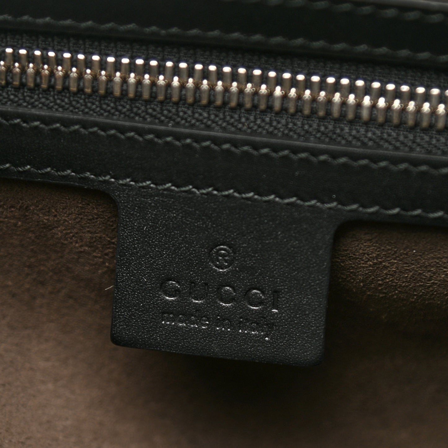 Guccissima Signature Medium Duffle Black