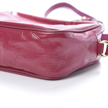 Gucci Soft Patent Small Soho Disco Bag Bright Bougainvillea 10 of 21
