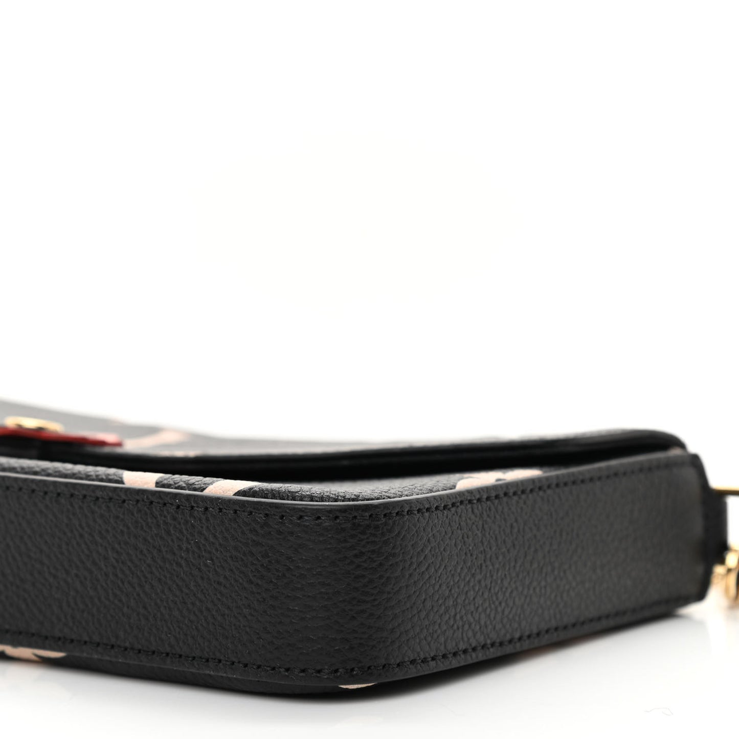 Empreinte Monogram Giant Crafty Pochette Felicie Black Crème