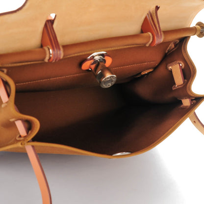 Hermes Toile Vache Hunter Herbag Zip 31 PM Alezan 6 of 8