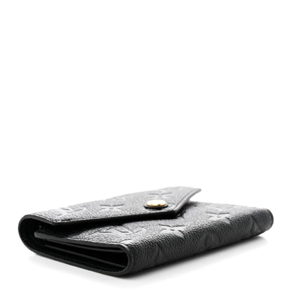 Louis Vuitton Empreinte Victorine Wallet Black 4 of 8