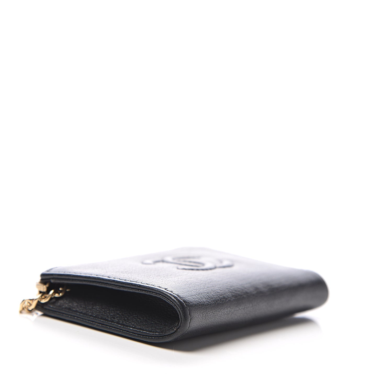 Calfskin CC Key Holder Case Black