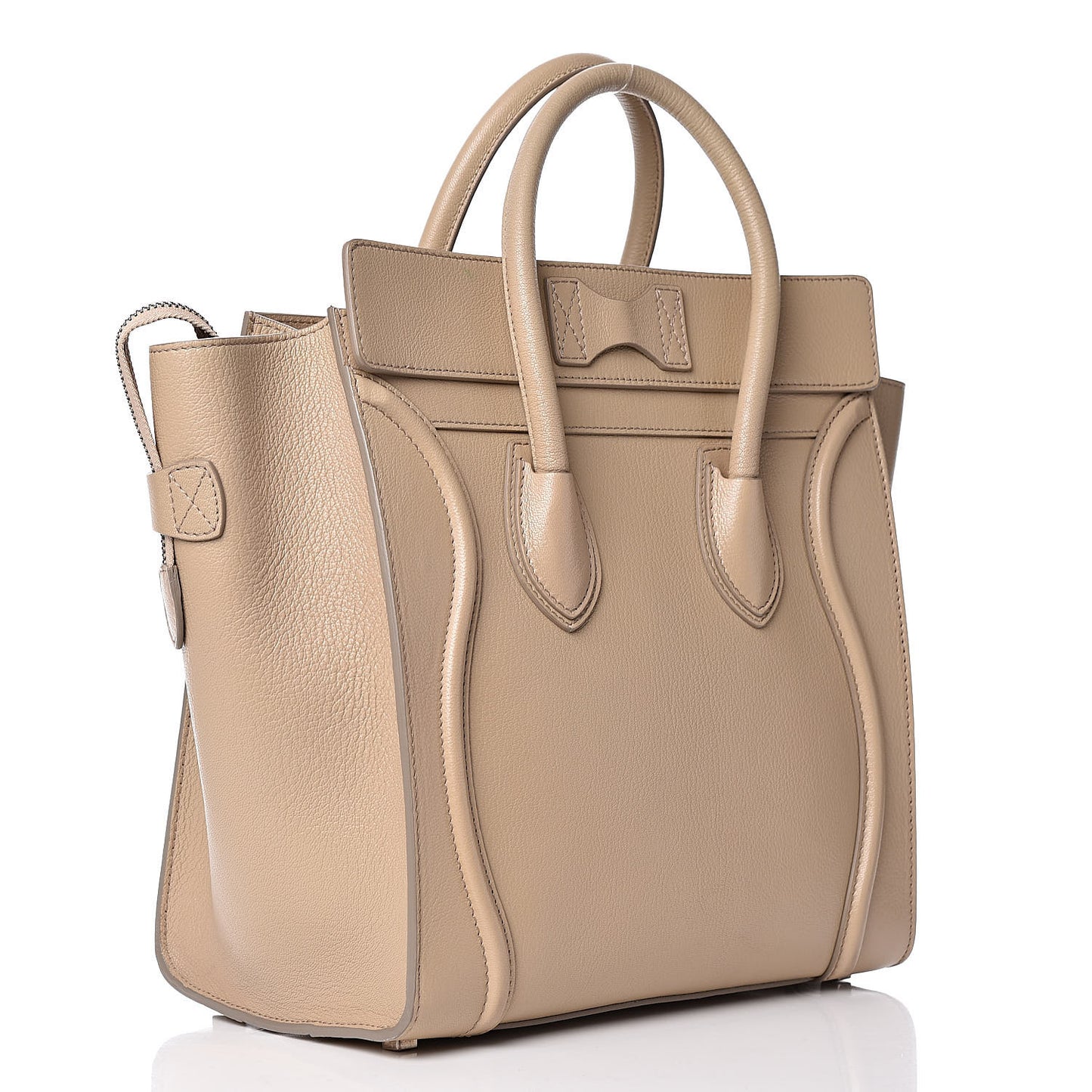 Goatskin Mini Luggage Sand