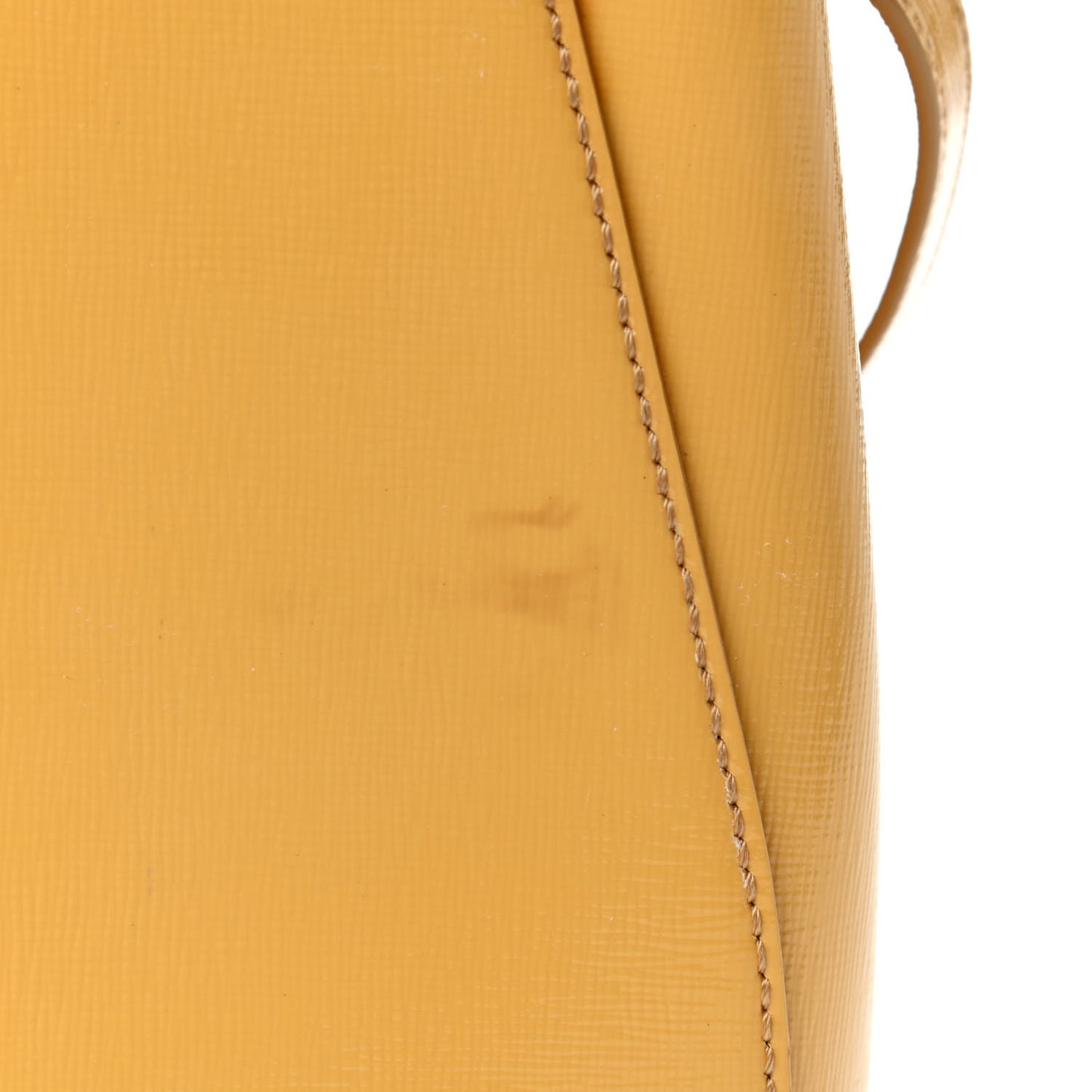 Vitello Vernice Camoscio Petite 2Jours Tote Alchemy Yellow