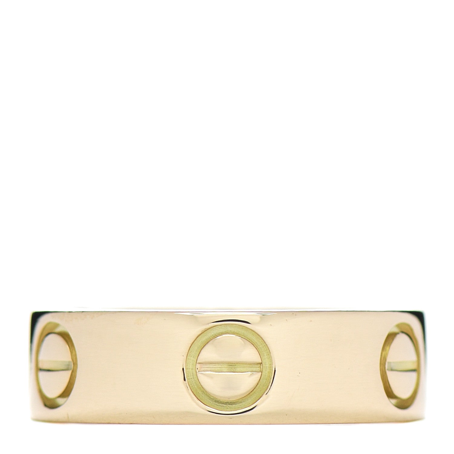 Cartier 18K Yellow Gold 5.5mm LOVE Ring 52 6 3 of 4