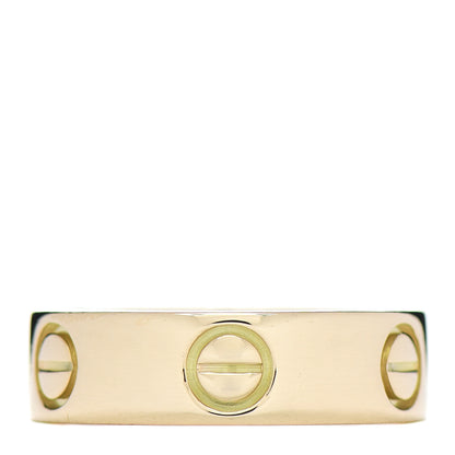 Cartier 18K Yellow Gold 5.5mm LOVE Ring 52 6 3 of 4