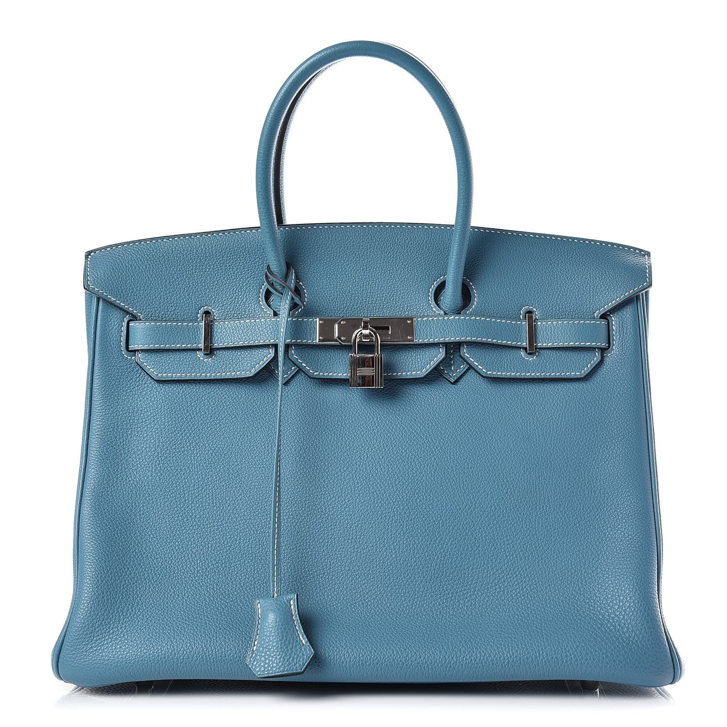 Togo Birkin 35 Blue Jean