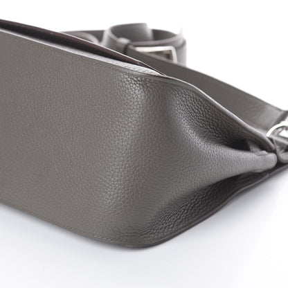 Hermes Taurillon Clemence Jypsiere 28 Etain 6 of 8