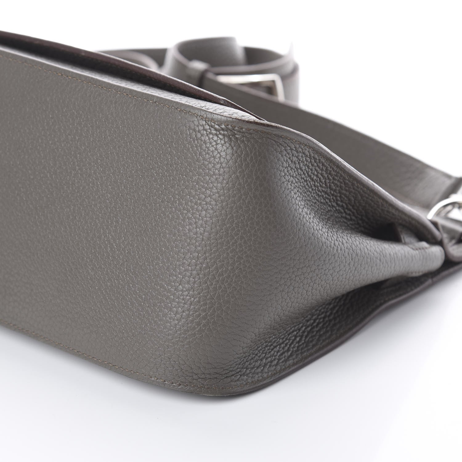 Hermes Taurillon Clemence Jypsiere 28 Etain 6 of 8