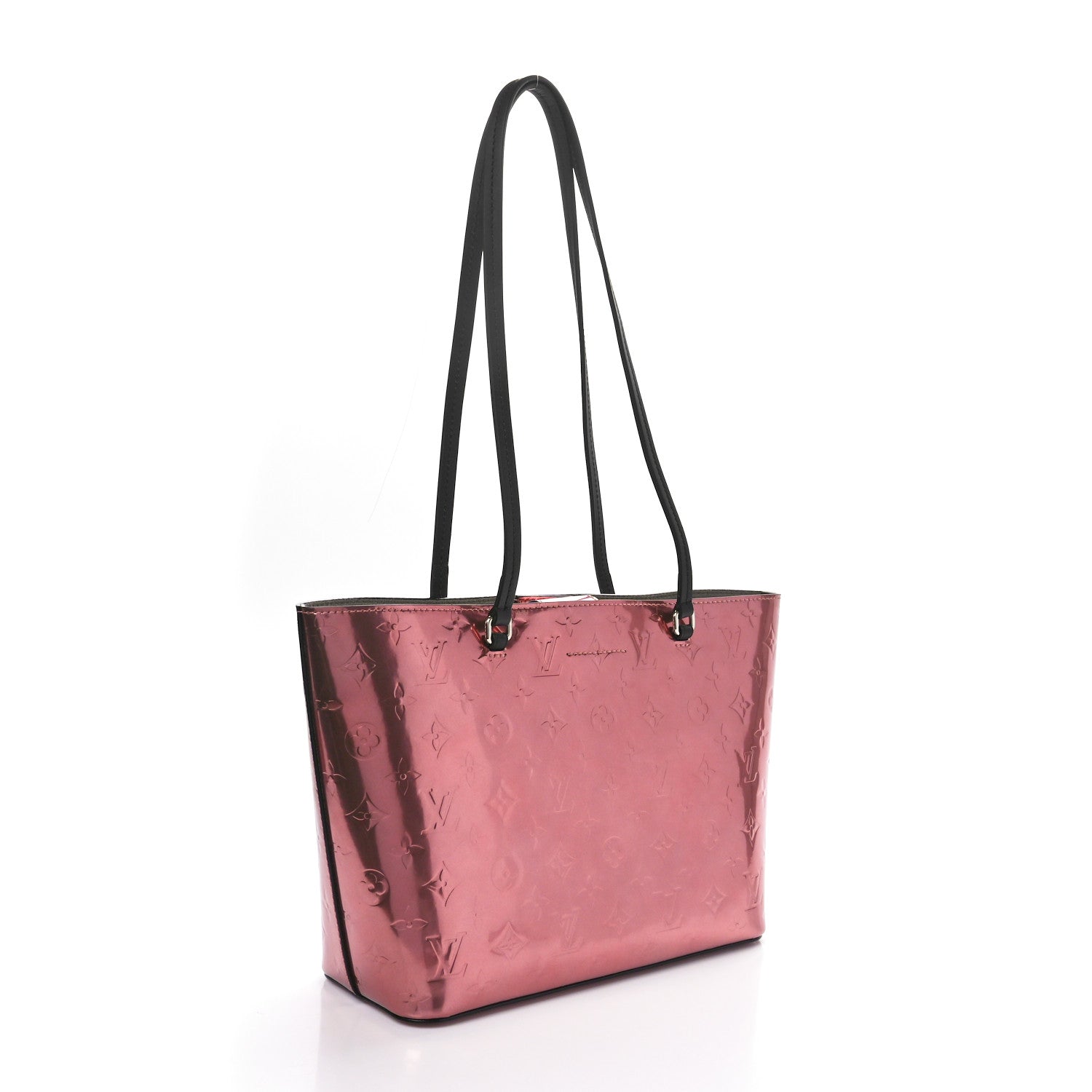 Louis Vuitton Vernis Long Beach PM  Rose Cuivre 4 of 9