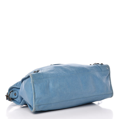 Balenciaga Agneau Classic Hardware City Bleu Indigo 4 of 16