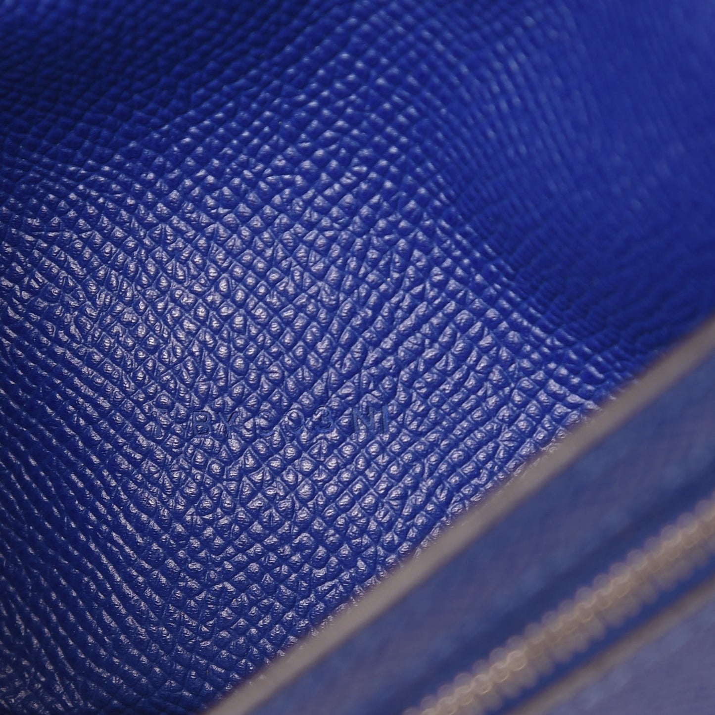 Epsom Bearn Gusset Wallet Bleu Electrique