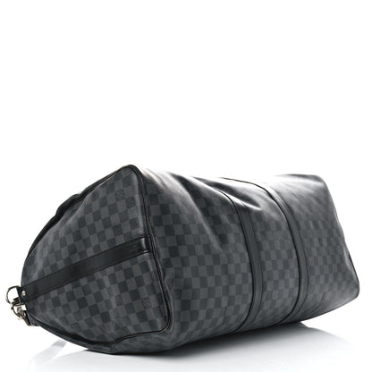 Louis Vuitton Damier Graphite Keepall Bandouliere 55 3 of 17