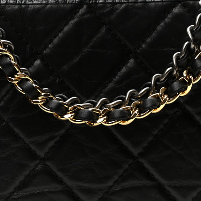 Chanel Aged Calfskin Quilted Small Gabrielle Hobo Black 8 of 11