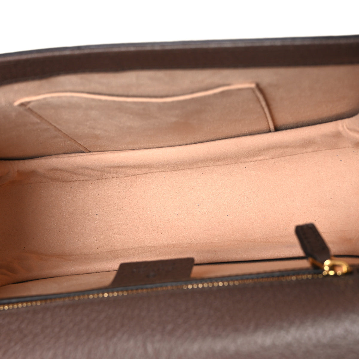GG Supreme Monogram Web Small Ophidia Flap Messenger Bag Brown