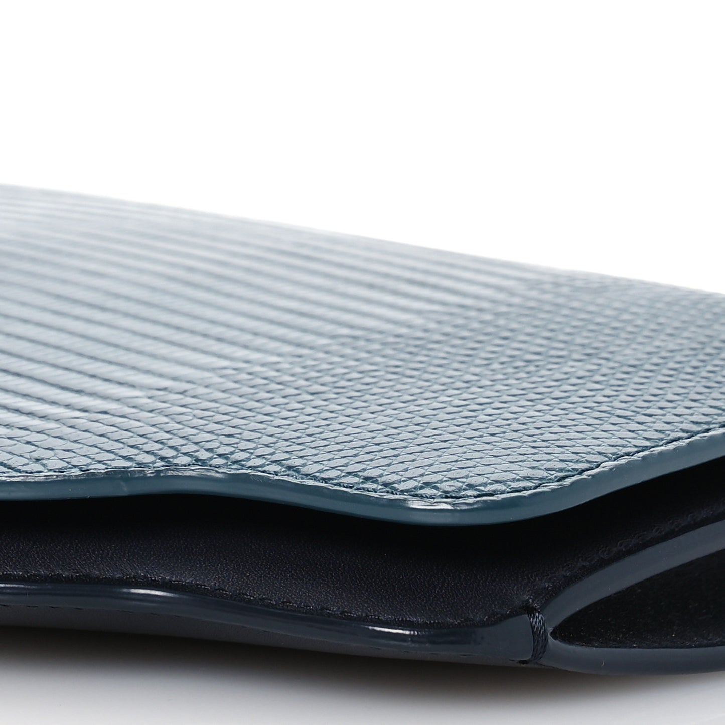 Lizard Crocodile Sesia Clutch Green Black Purple