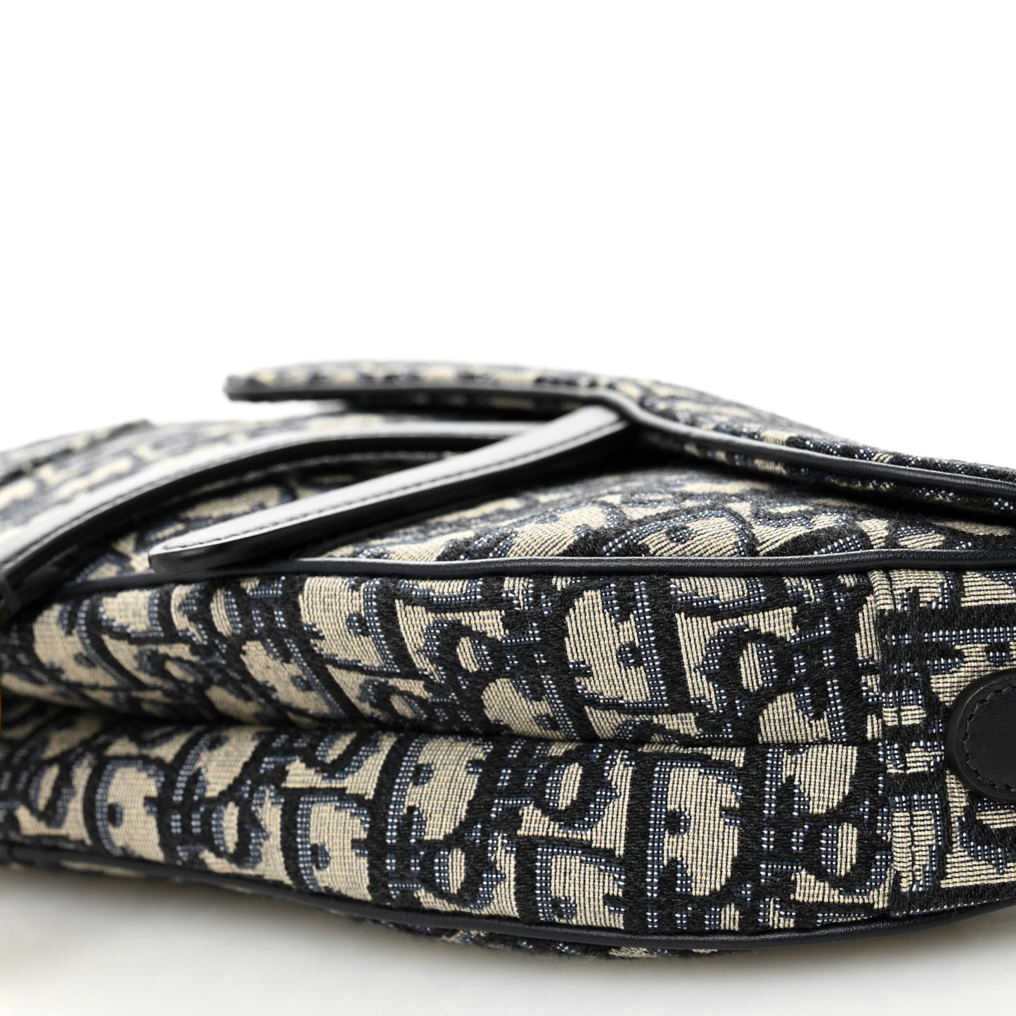 Oblique Saddle Bag Blue