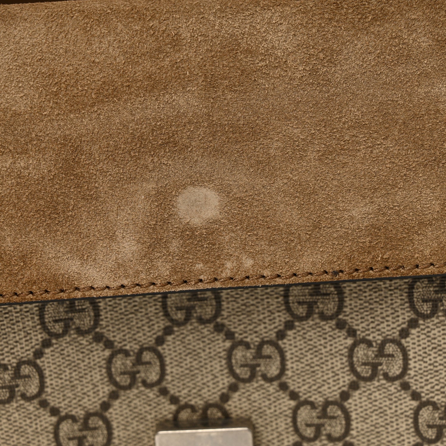 Gucci GG Supreme Monogram Mini Dionysus Shoulder Bag Taupe 13 of 13