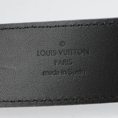 Louis Vuitton Calfskin Belt 95 38 Black 6 of 7