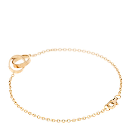 Cartier 18K Yellow Gold Interlocking LOVE Bracelet 2 of 5