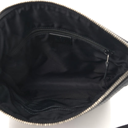 Gucci GG Supreme Monogram Web Messenger Bag Black 5 of 16