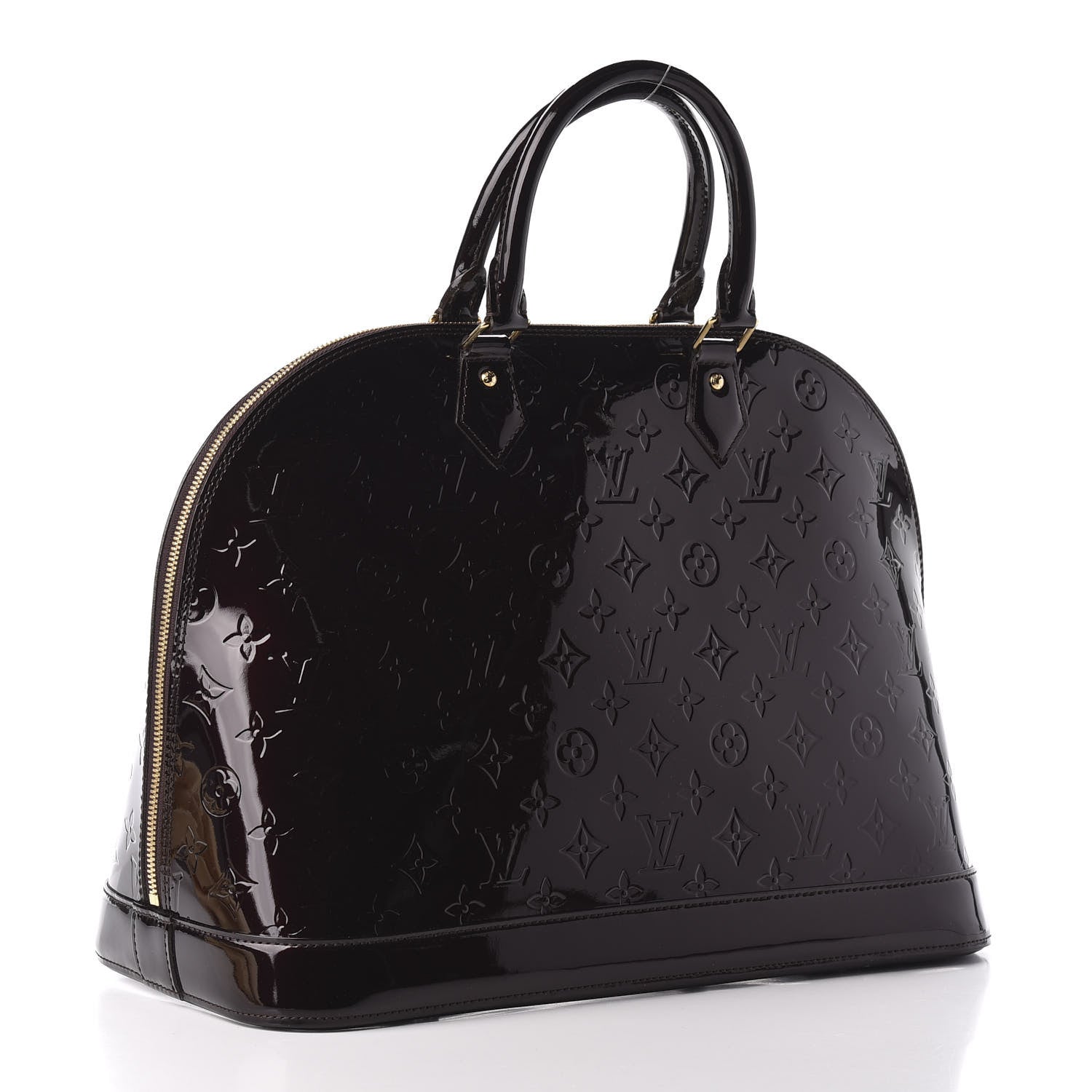 Louis Vuitton Vernis Alma GM Amarante 3 of 11