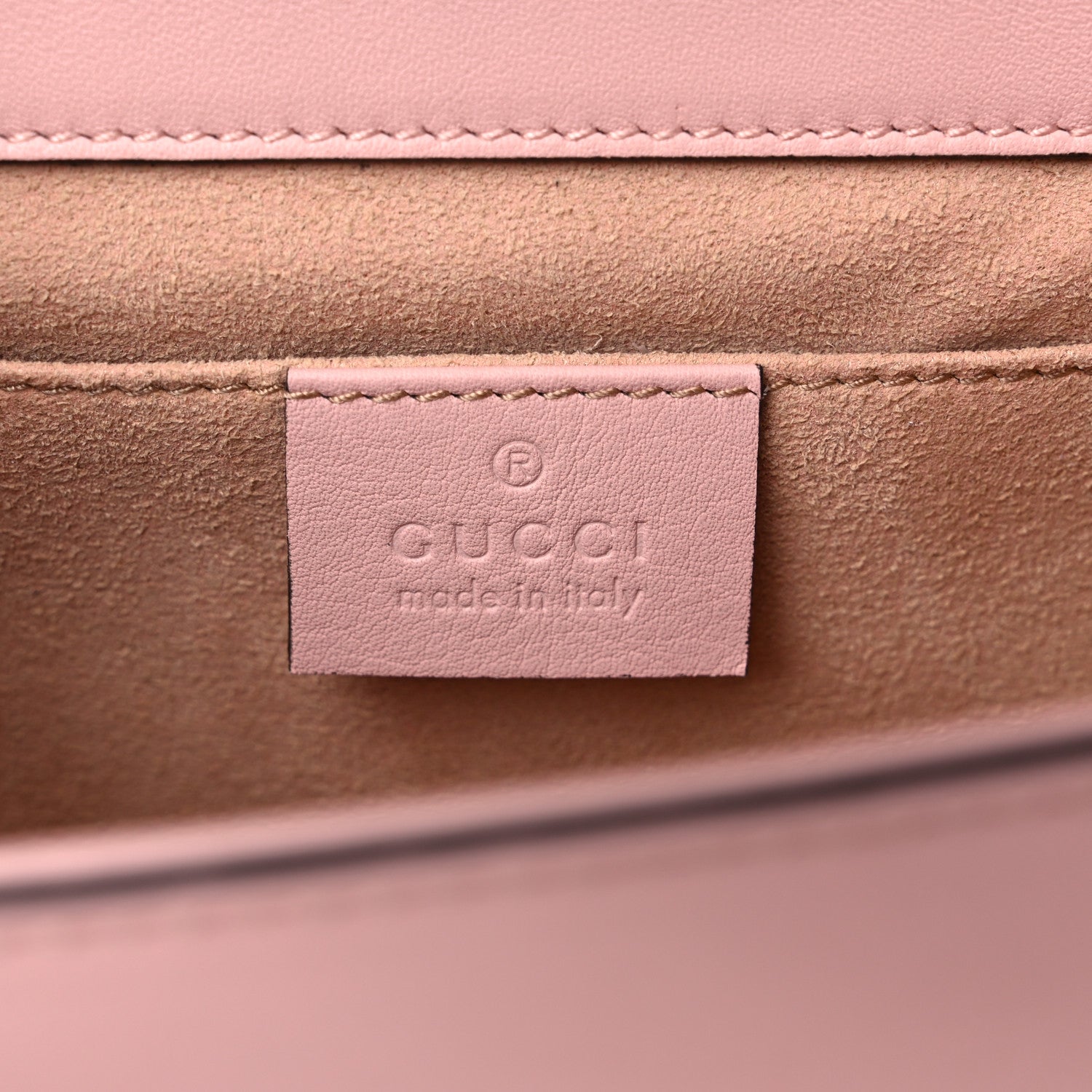 Gucci Calfskin Crystal Star Embroidered Small Padlock Shoulder Bag Perfect Pink Multicolor 6 of 10