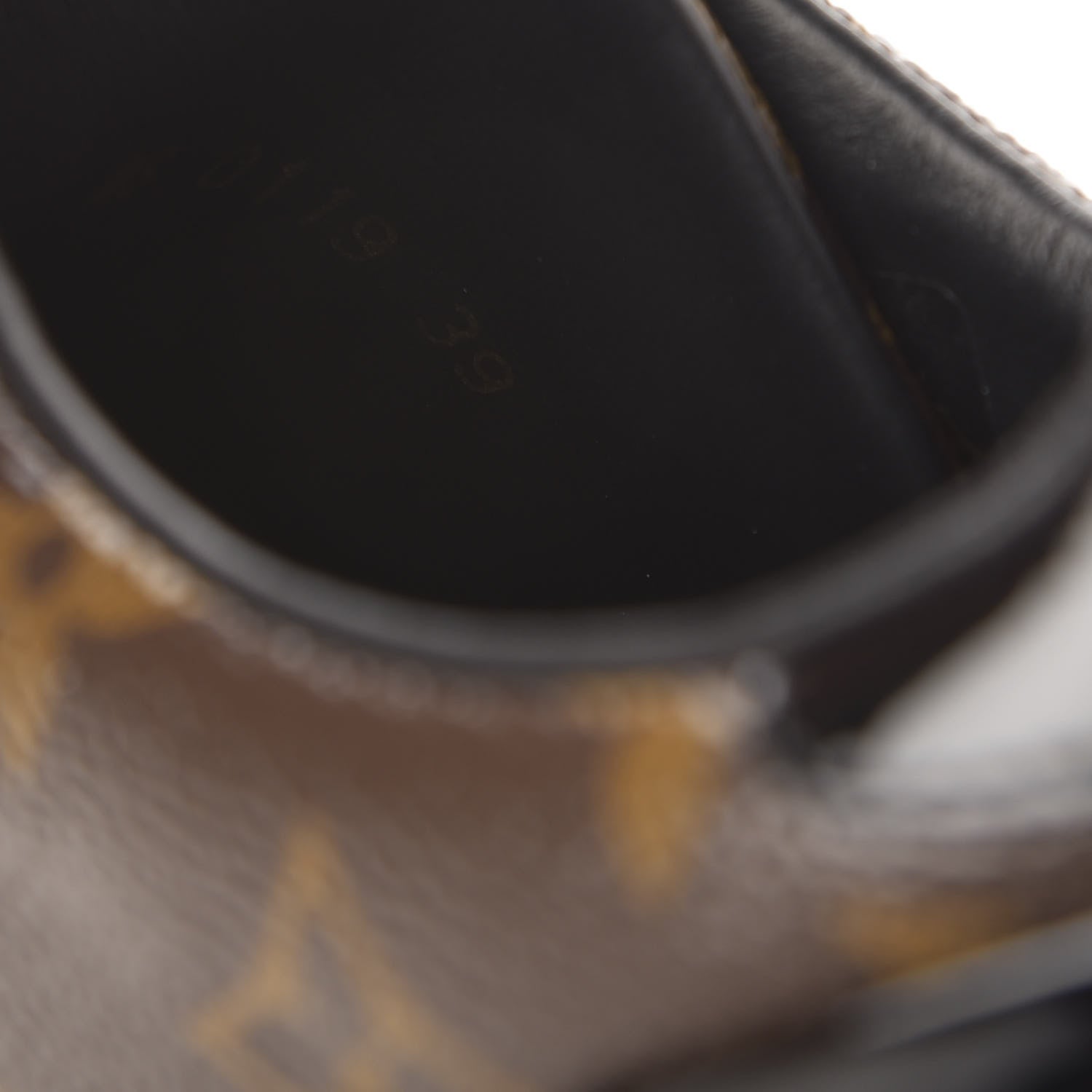 Louis Vuitton Patent Monogram Frontrow Sneakers 39 8 of 9