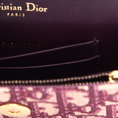 Christian Dior Oblique Saddle Belt Bag Bordeaux 7 of 11