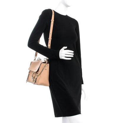 Chloe Calfskin Small Faye Day Shoulder Bag Blush Nude 3 of 8