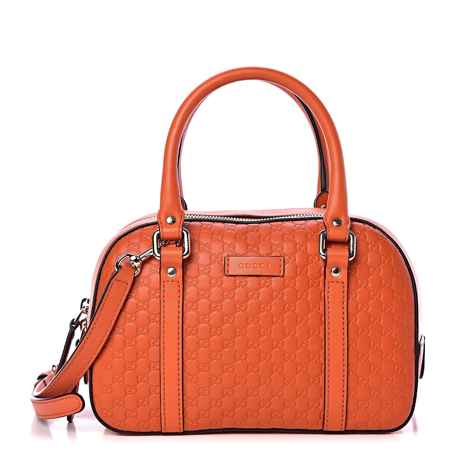 Gucci Soft Microguccissima Small Crossbody Bag Sun Orange 1 of 11