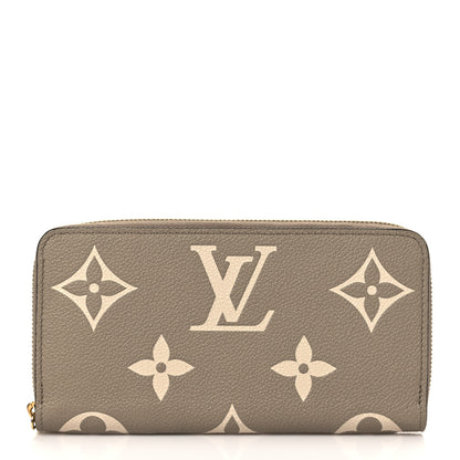 Louis Vuitton Empreinte Monogram Giant Zippy Wallet Tourterelle Creme 1 of 6