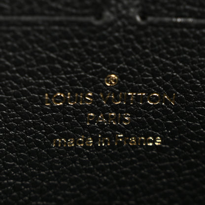 Louis Vuitton Empreinte Clemence Wallet Black 6 of 10