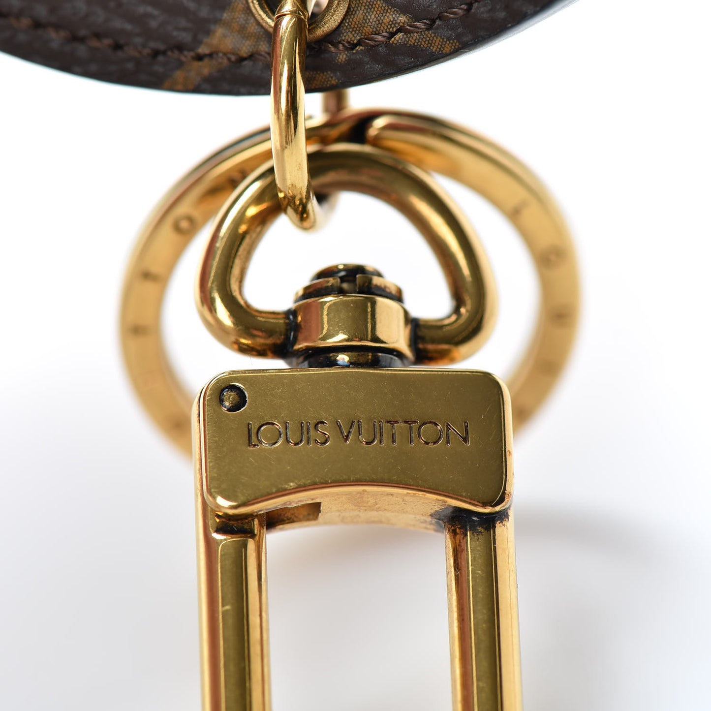 Monogram Illustre Kabuki Bag Charm Key Ring