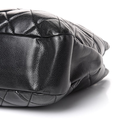 Chanel Caviar Quilted Timeless CC Soft Tote Black 9 of 11