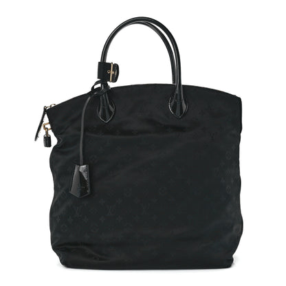 Louis Vuitton Monogram Nylon Desire Lockit Vertical MM Black 1 of 11