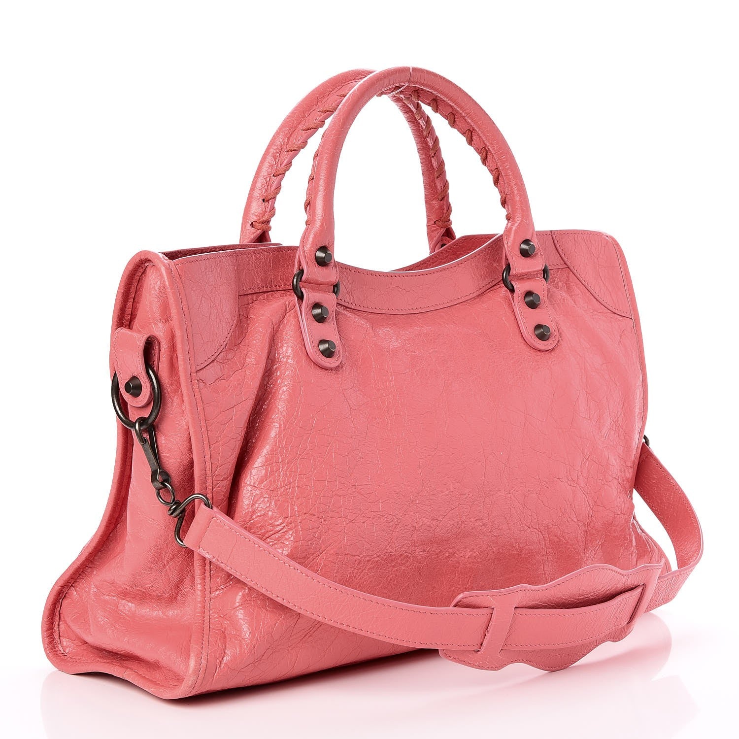 Balenciaga Agneau Classic Hardware City Rose Jaipur 4 of 8