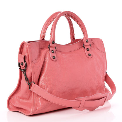 Balenciaga Agneau Classic Hardware City Rose Jaipur 4 of 8