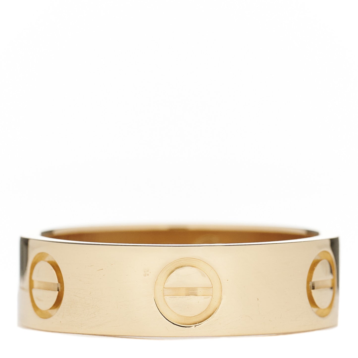 18K Yellow Gold 5.5mm LOVE Ring 53 6.25