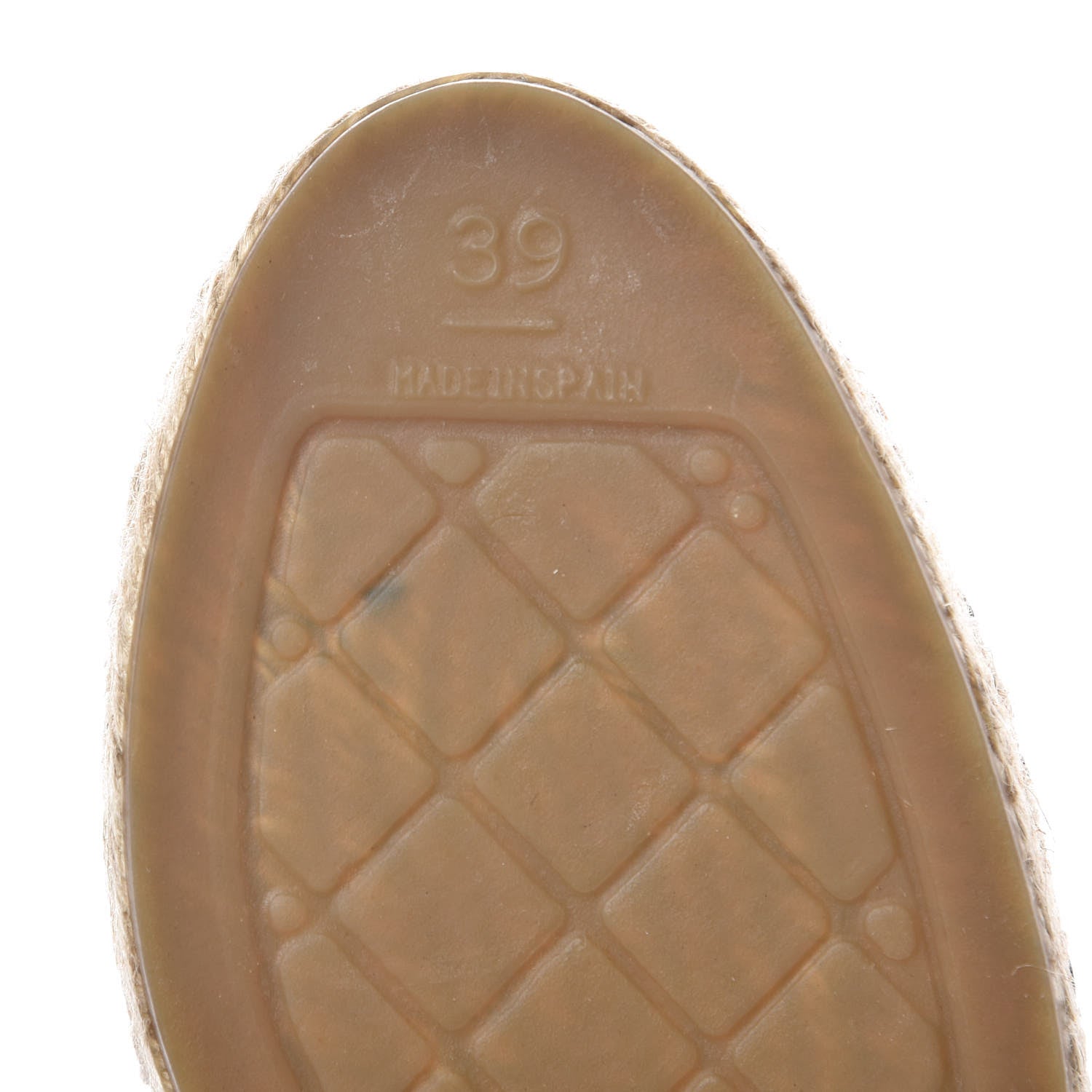 Chanel Lambskin CC Espadrilles 39 Black 8 of 12