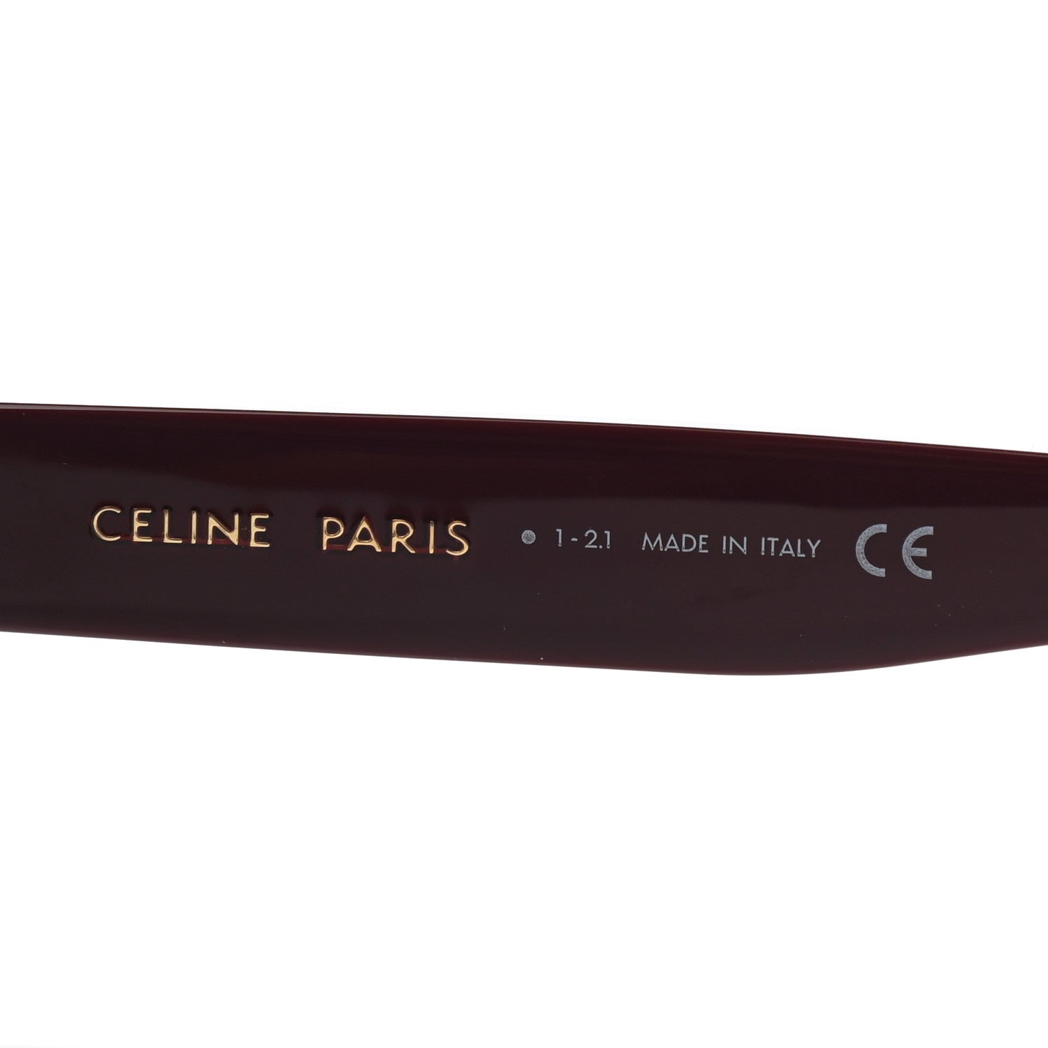 Celine Sunglasses CL 40198F Burgundy 7 of 8