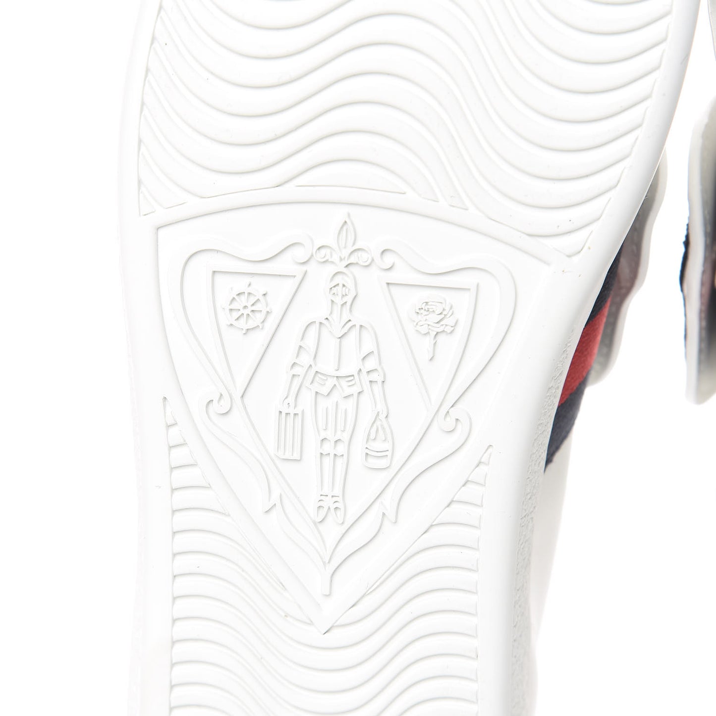 Calfskin Ayers Crystal Panther Embroidered Womens Ace Sneakers 37 White