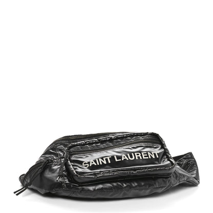 Saint Laurent Nylon Logo Nuxx Body Belt Bag Black 4 of 10