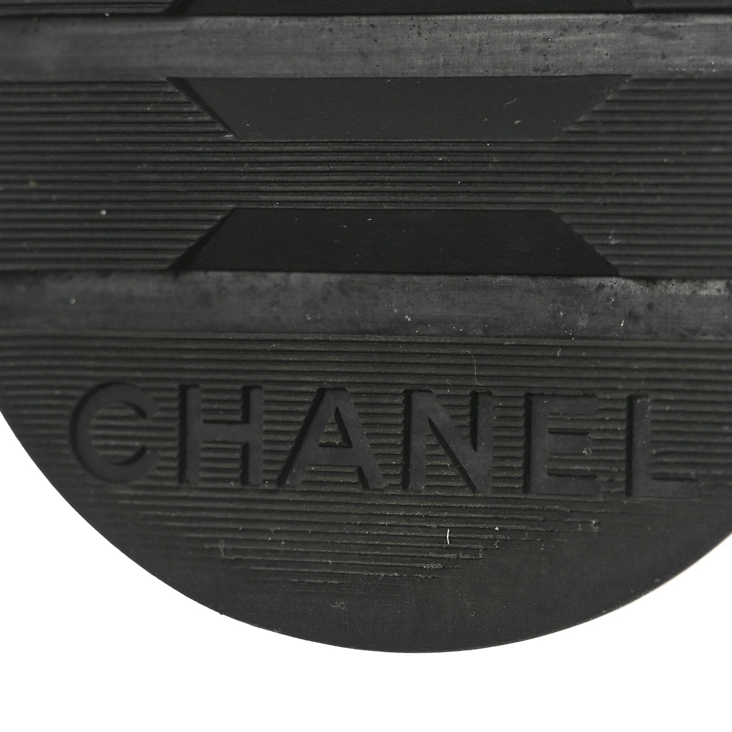 Chanel Shiny Lambskin Quilted Lace Up Combat Boots 40 Black 6 of 9